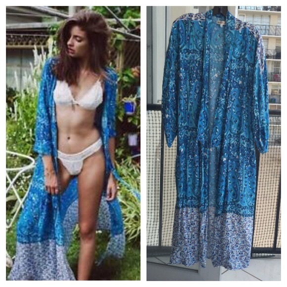 RARE Arnhem Bowerbird Kimono- Spell &Gypsy -esque - Picture 3 of 3